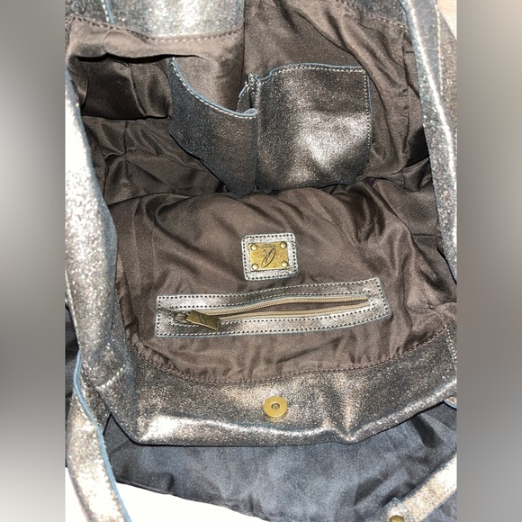 Anat Marin Metallic Bronze Tote - Picture 3 of 3